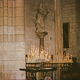 Candles in Notre Dame de Paris, Paris, France, 1973.